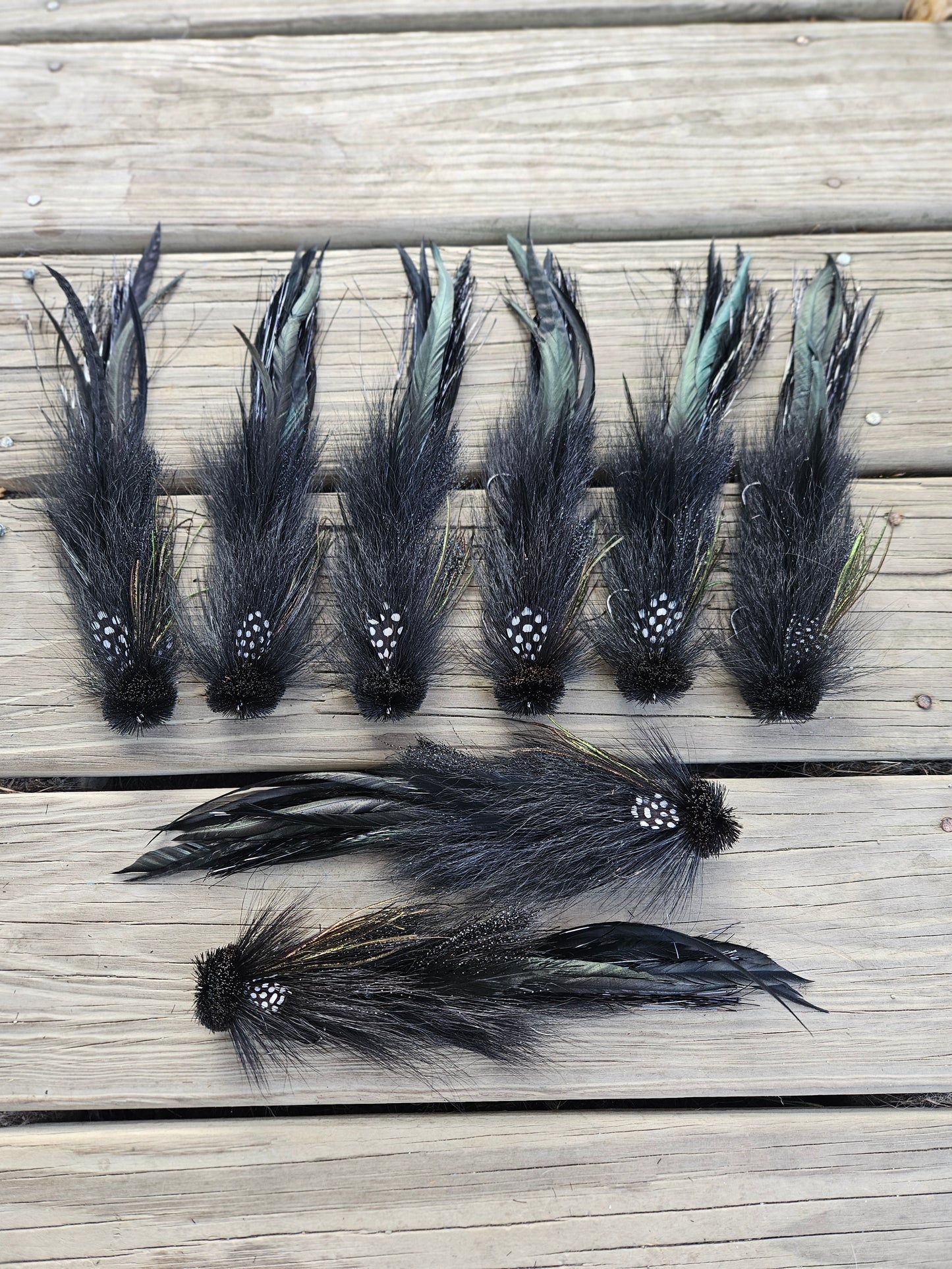 Black Double Buford Musky Fly