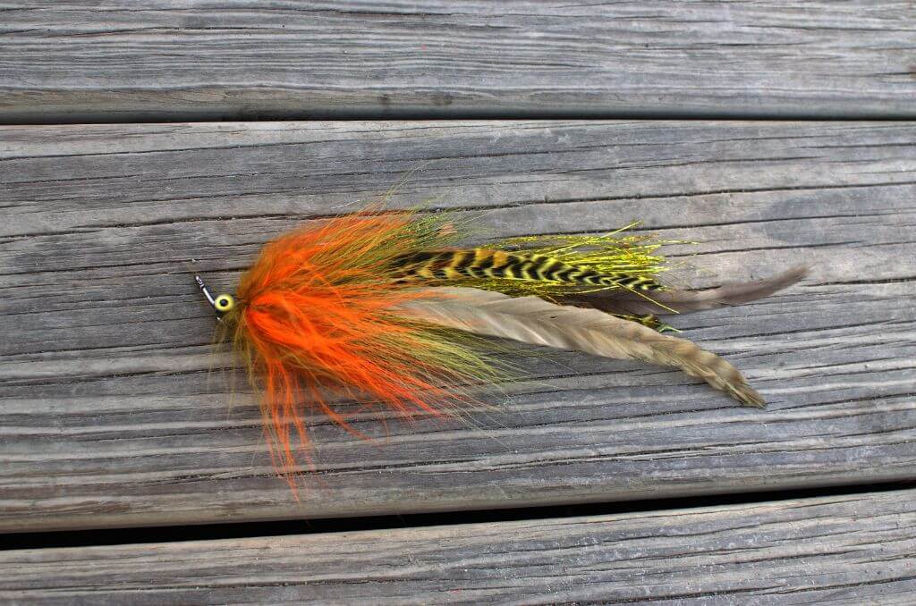 Perch River Pig Musky Fly – Natural Profile Streamer for Clear Water