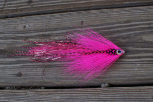 pink minnow fly