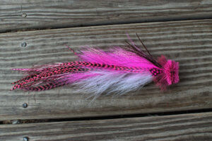 Pink and White Double Buford Musky Fly